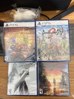 NEW SEALED Final Fantasy 7 Remake + Rebirth + Visions of Mana + Romancing Saga for Playstation 5