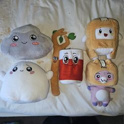 Lankybox Plush Toys
