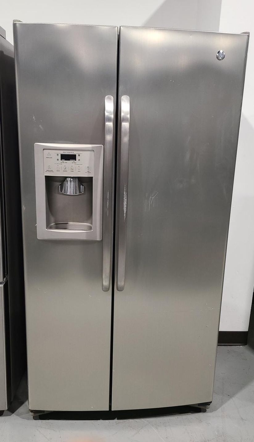 GE Side By Side Stainless Steel Refrigerator