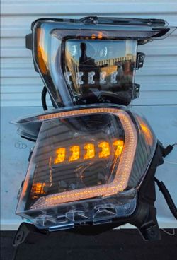 21-23 Ford F150 LED DRL Projector
Headlights Luces Focos Micas Faros Faroles Headlamps