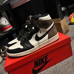 Mocha Jordan 1’s Size 12 US