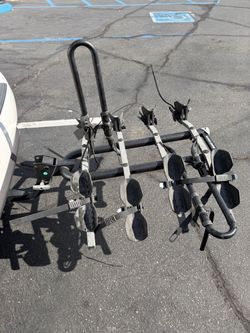 Used Buzz Rack 2-Bike Hitch Rack Tray Style (Tilting/Folding) - $100