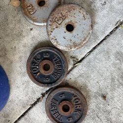 5 Pound And 7.5 Pound Weights