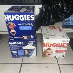 Huggies And Pampers Diapers