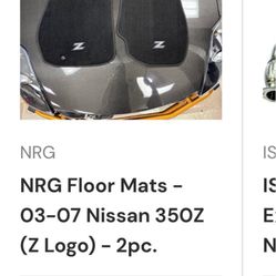 NRG Nissan 350z Floor Mats
