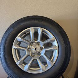 Stock RST Black Bow Tie Rims And Tires