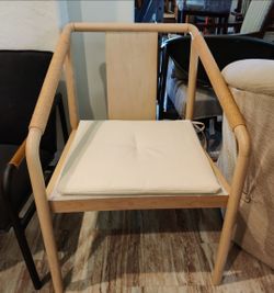 Threshold Ventura Upholstered Accent Occasional Chair with Wood Frame