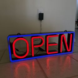 OPEN LED SIGN MYSTIGLO