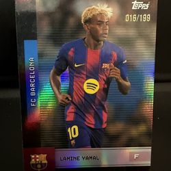 Lamine Yamal Topps FC Barcelona /199 