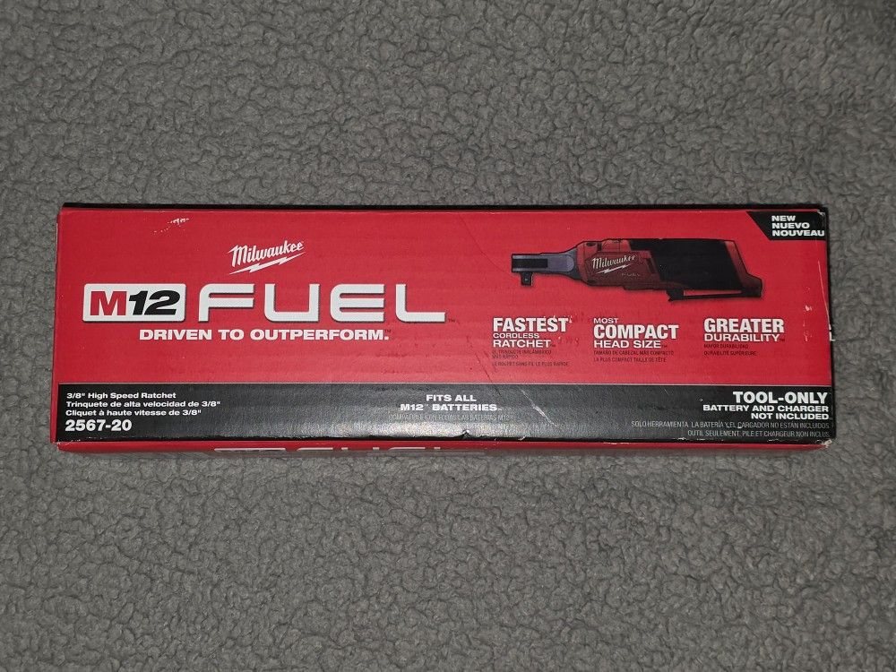 *Price Firm* Milwaukee 3/8 High Speed Ratchet Fuel M12