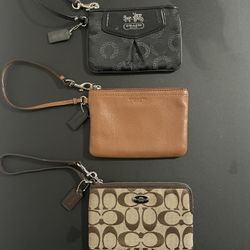 Coach New York Wristlet Bag
