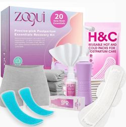 20 Pcs Postpartum Recovery Essentials Kit