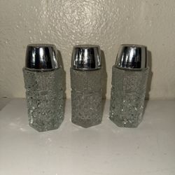 Vintage Anchor Hocking Glass Co. Salt & Pepper Shakers