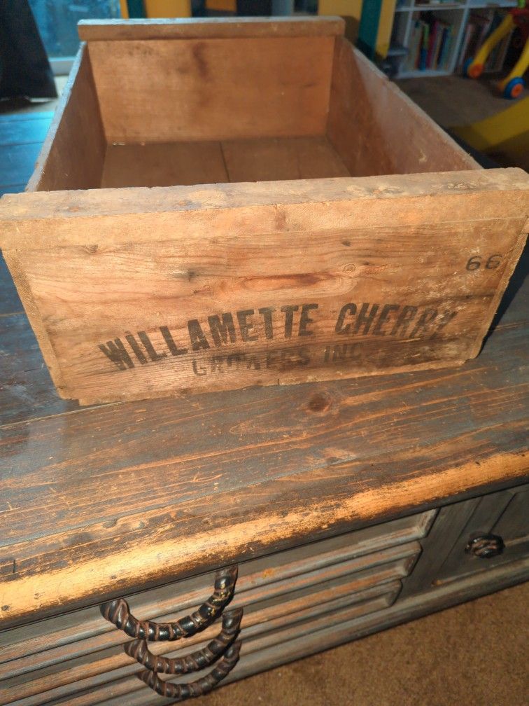 Antique Wooden Crate