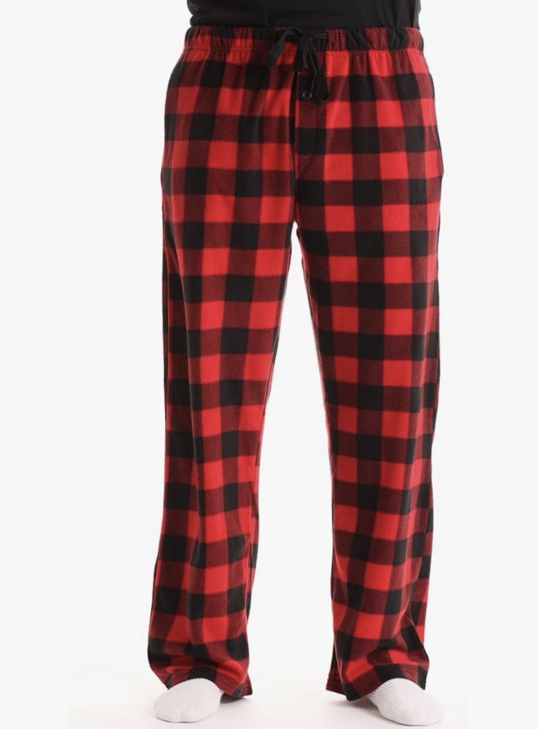 Polar Fleece Pajama Pants for Men Sleepwear PJs