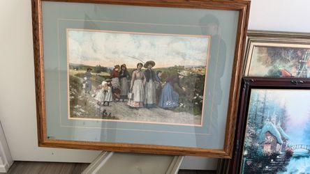 Jennie  Brownscombe’s Berry Pickers