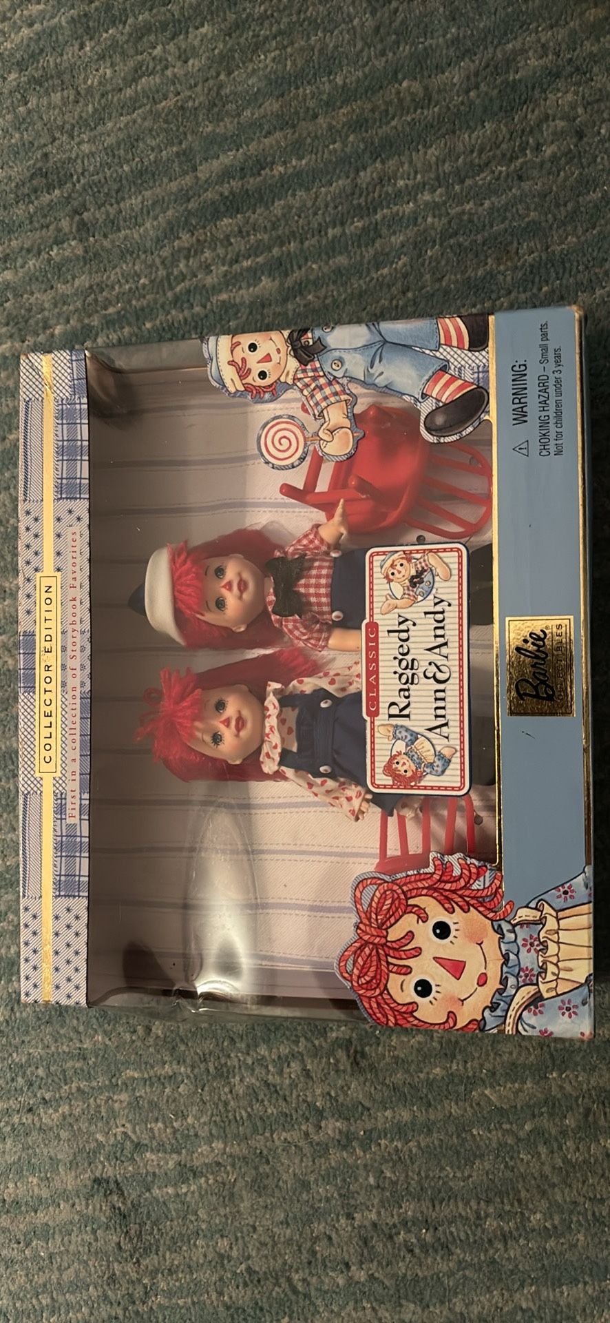 Collectible Small Barbie’s As Raggedy Ann & Andy Dolls