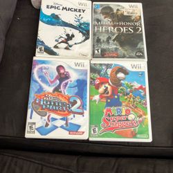 Wii Lot Of 14 Games Mario, Pokémon And More