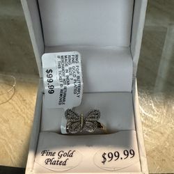Butterfly Womens ring 