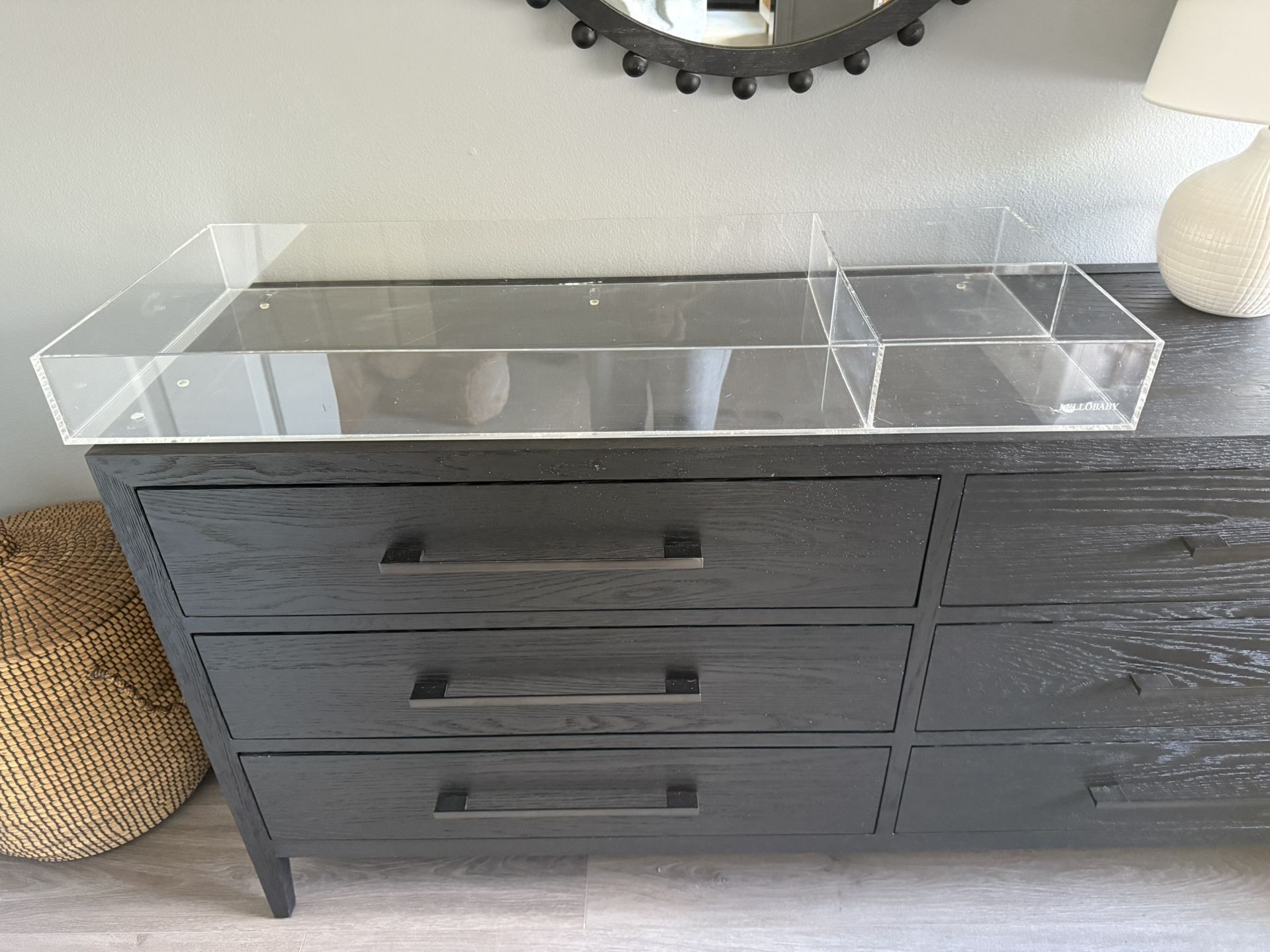 Acrylic Baby Changing Table