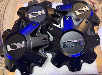 ION Wheel Rims Center Caps (4) New