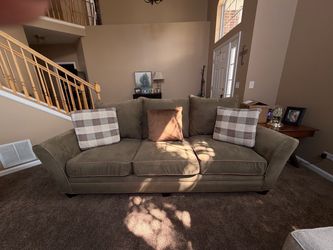 Sofa and loveseat