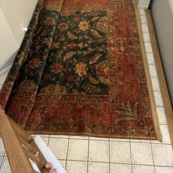 Karastan Wool Carpet Rug  8x10 Samovar Persian Replica