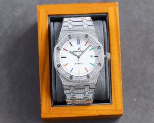 full diamond watch