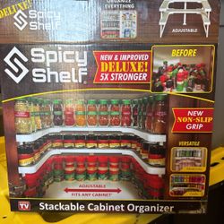 Spicy Shelf Stackable Cabinet Organizer 