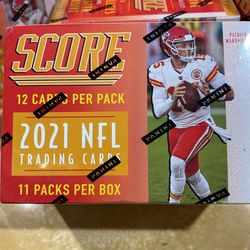 2021 SCORE NFL trading Cards BLASTER BOX(7)
