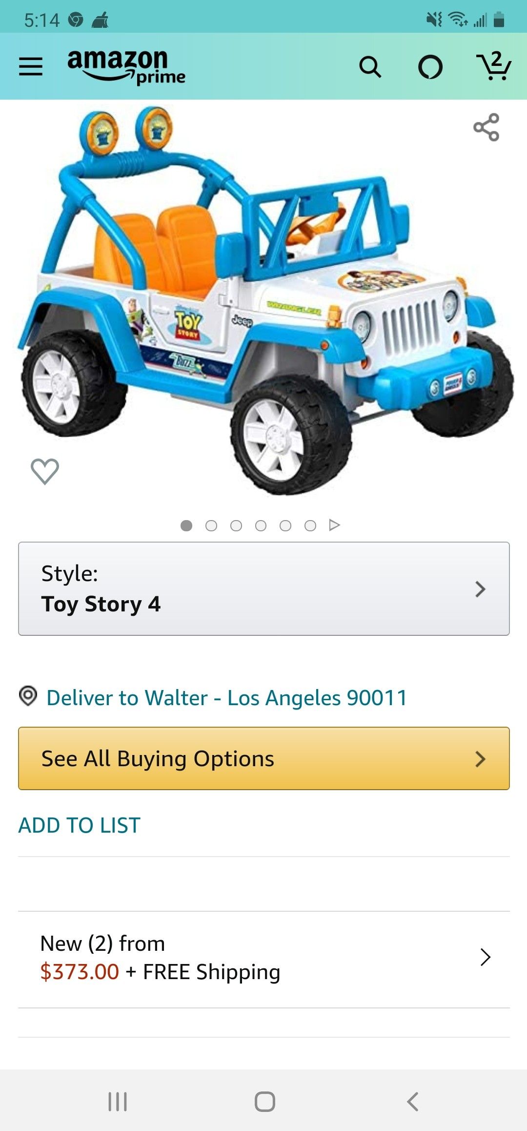 Power Wheels Toy Story for Sale in Los Angeles CA OfferUp