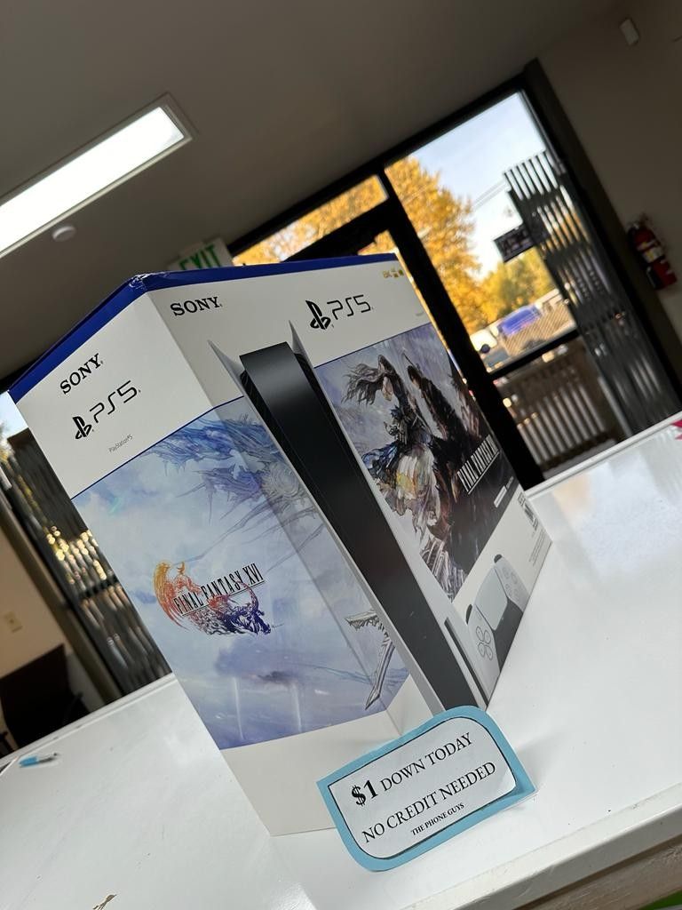 Playstation 5 PS5 New Gaming Console - Pay $1 today and pay the rest later -