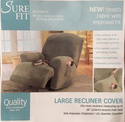 Sure Fit Large Recliner Chair Cover