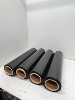 18" × 1000'Black Plastic Stretch Wrap for Moving