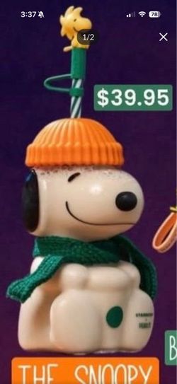 Starbucks snoopy