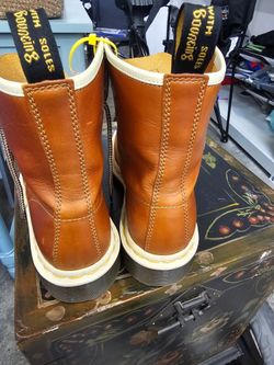 Doc Martens 1460 Tan AirWair Bouncing Soles Tan/Cream
