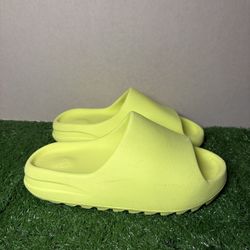 yeezy slide glow green 2022 restock