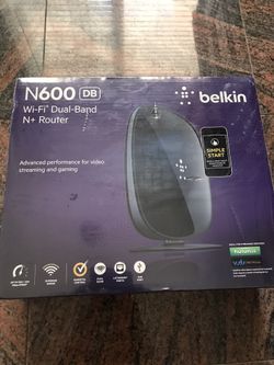 Belkin N600 Wireless Dual-Band N+ Router