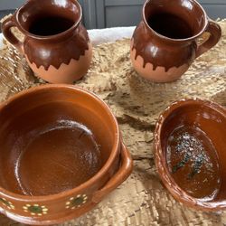 Jarros Para Atole Y Salceras Están Nuevos artessnias Mexicanas