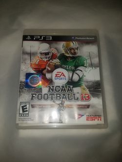 Ncaa Football 13 PS3