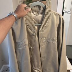 Louis Vuitton Embroidered Cotton Blend Bomber Jacket