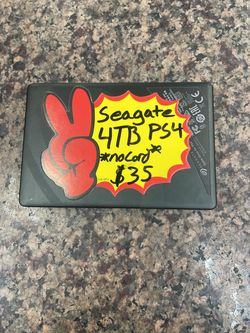Seagate 4TB Portable HDD