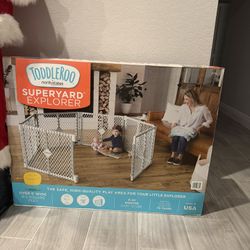 North States 3-in-1 Metal Superyard 6 panels 24\ x 29.5\ 4930