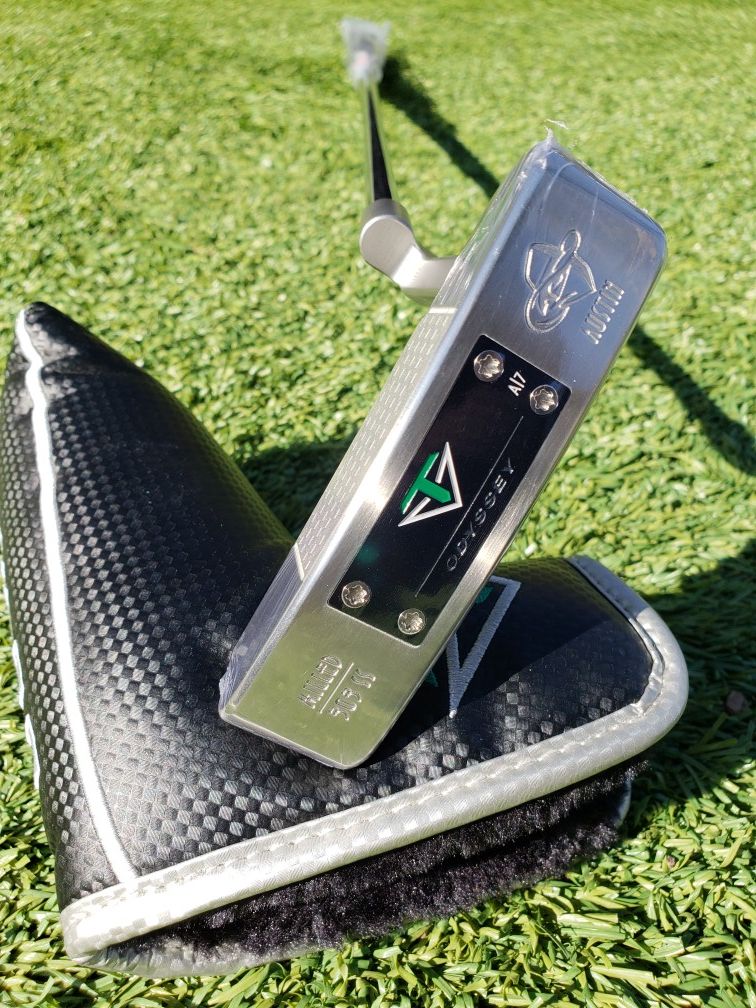 Brand New Toulon Odyssey Austin Milled 303 SS Golf Putter..Has A/7 weight in sole, Toulon grip, 35"