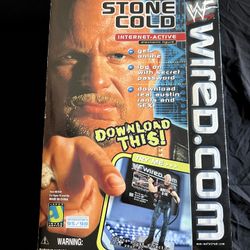 WWF Stone Cold Internet-Active Electronic Figure
