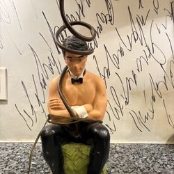 Chippendale Dancer Lamp ( Folk Art)