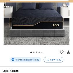 MLILY EGOHOME 12 inch Hybrid King Mattress medium form