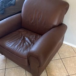 Leather Couch 