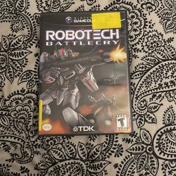 Robotech Battle cry Nintendo GameCube Game Mario Zelda Party