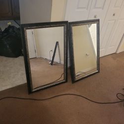 2 Mirrors For Sale $25